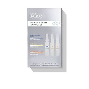 BABOR DOCTOR BABOR Power Serum Ampoules Set, various ampoules for the face, for moisture and more even complexion, vegan formula, 7x2 ml.