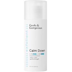 Geek & Gorgeous Calm Down 4% PHA + BHA Liquid 100ML Geek & Gorgeous Calm Down 4% PHA + BHA Liquid 100ML