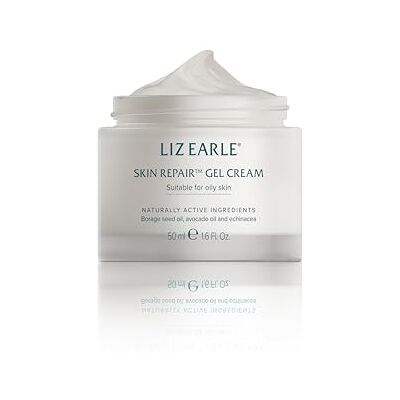 Liz Earle Skin Repair™ Gel Cream with Borage Seed Oil, Avocado Oil and Echinacea for All Skin Types Including Sensitive Skin and Oily Skin, 50ml Liz Earle Skin Repair™ Gel Cream with Borage Seed Oil, Avocado Oil and Echinacea for All Skin Types Including Sensitive Skin and Oily Skin, 50ml