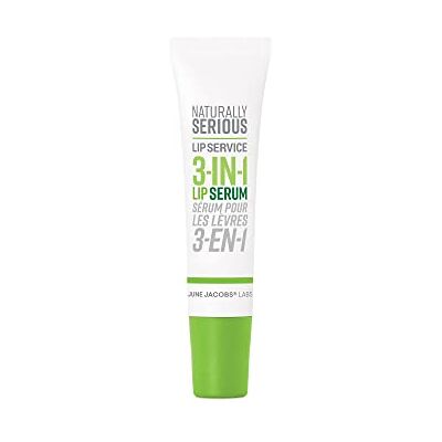 Naturally Serious Lip Service 3-In-1 Lip Serum by for Unisex 0.5 oz Serum Naturally Serious Lip Service 3-In-1 Lip Serum by for Unisex 0.5 oz Serum