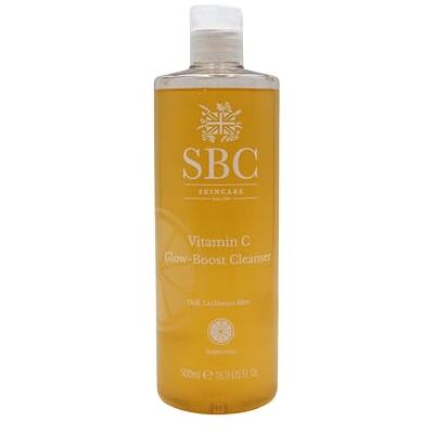 SBC Skincare Vitamin C Glow-Boost Cleanser – Daily Face Wash With Vitamin C, Vitamin E & Hyaluronic Acid To Brighten Dull Skin, Hydrate & Remove Impurities, Vegan, Cruelty-Free, 500 mL SBC Skincare Vitamin C Glow-Boost Cleanser – Daily Face Wash With Vitamin C, Vitamin E & Hyaluronic Acid To Brighten Dull Skin, Hydrate & Remove Impurities, Vegan, Cruelty-Free, 500 mL