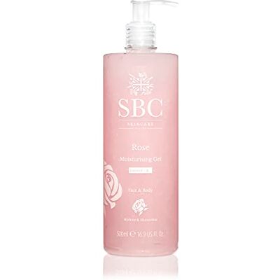 SBC Skincare Rose Moisturising Gel Face And Body Gel Moisturiser Suitable For Sensitive Skin SBC Skincare Rose Moisturising Gel Face And Body Gel Moisturiser Suitable For Sensitive Skin