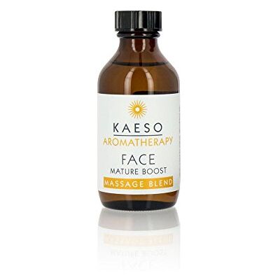 Kaeso Aromatherapy Mature Boost Face Blend 100ml – Nourishing Facial Oil for Mature Skin – Hydrating & Revitalising Skin Care Blend – Professional Skincare Kaeso Aromatherapy Mature Boost Face Blend 100ml – Nourishing Facial Oil for Mature Skin – Hydrating & Revitalising Skin Care Blend – Professional Skincare