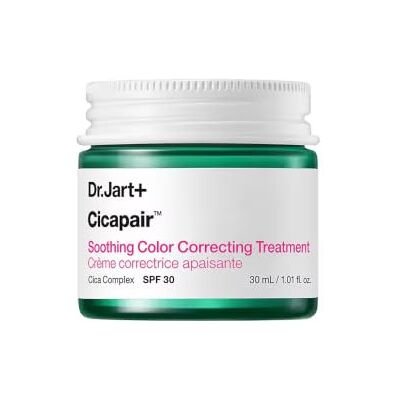 Dr. Jart Dr.Jart+ Cicapair Soothing Colour Correcting Treatment SPF 30 with Centella Asiatica Extracts cc cream Rosacea Treatment Korean Skin Care, 30 ml Dr. Jart Dr.Jart+ Cicapair Soothing Colour Correcting Treatment SPF 30 with Centella Asiatica Extracts cc cream Rosacea Treatment Korean Skin Care, 30 ml