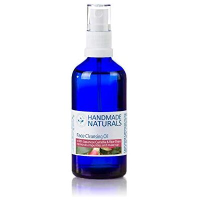 Handmade Naturals Face Cleansing Oil, Camellia and Rice Bran, 100ml Handmade Naturals Face Cleansing Oil, Camellia and Rice Bran, 100ml