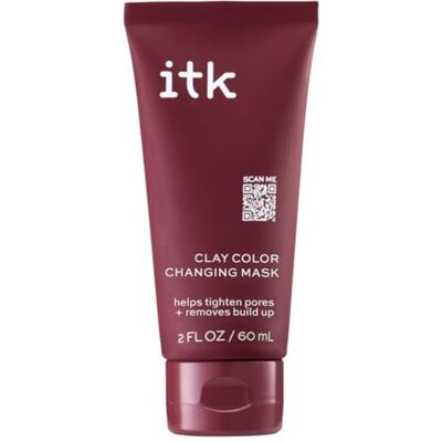 ITK Clay Color Changing Mask by for Unisex 2 oz Mask ITK Clay Color Changing Mask by for Unisex 2 oz Mask