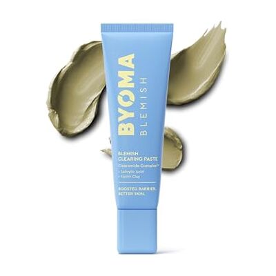 BYOMA Blemish Clearing Paste – For Sensitive Skin, Reduces Redness, Clears Active Blemishes & Fades Post-Blemish Marks, with Salicylic Acid for Smooth, Healthy Skin BYOMA Blemish Clearing Paste – For Sensitive Skin, Reduces Redness, Clears Active Blemishes & Fades Post-Blemish Marks, with Salicylic Acid for Smooth, Healthy Skin