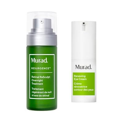 Murad Retinal ReSculpt Overnight Treatment (30ml) & Renewing Eye Cream (15ml) Murad Retinal ReSculpt Overnight Treatment (30ml) & Renewing Eye Cream (15ml)