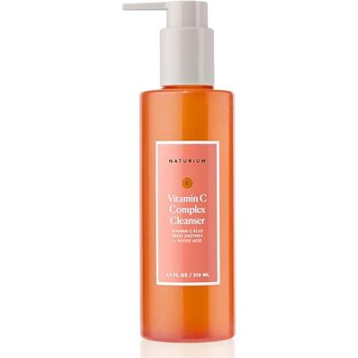 Naturium Vitamin C Complex Cleanser Gently Exfoliates & Removes Makeup, Gentle Face Wash, For Radiant Skin 210 ml Naturium Vitamin C Complex Cleanser Gently Exfoliates & Removes Makeup, Gentle Face Wash, For Radiant Skin 210 ml