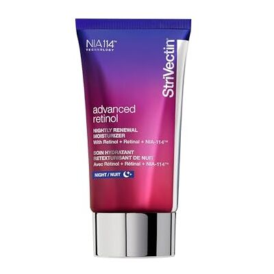 StriVectin Advanced Retinol Intensive Night Moisturizer (1.7 Oz, 50ml) Targets Visible Signs of Aging for Healthier Skin, Visibly Smooths & Brightens Skin StriVectin Advanced Retinol Intensive Night Moisturizer (1.7 Oz, 50ml) Targets Visible Signs of Aging for Healthier Skin, Visibly Smooths & Brightens Skin