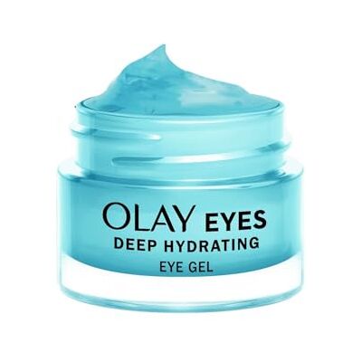 Olay Hydrating Eye Gel, Deep Hydrating Eye Gel for Tired, Dehydrated Skin with Antioxidant Niacinamide and Cooling Aloe. Plumps, Cools and Hydrates, Fast-Absorbing & Fragrance Free, 15ml Olay Hydrating Eye Gel, Deep Hydrating Eye Gel for Tired, Dehydrated Skin with Antioxidant Niacinamide and Cooling Aloe. Plumps, Cools and Hydrates, Fast-Absorbing & Fragrance Free, 15ml
