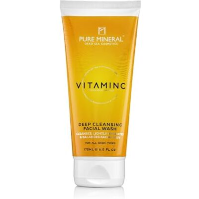 Pure MINERAL Vitamin C Deep Cleansing Facial Wash 175ml Pure MINERAL Vitamin C Deep Cleansing Facial Wash 175ml