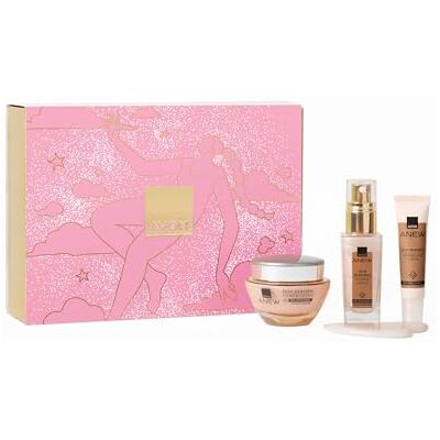 Avon Anew Power Trio & Gua Sha Gift Set, Anti-Ageing Skin Renewal Set, Contains Eye Cream, Serum and Cream & Gua Sha Facial Tool, Boosts Collagen and Smooths Skin Avon Anew Power Trio & Gua Sha Gift Set, Anti-Ageing Skin Renewal Set, Contains Eye Cream, Serum and Cream & Gua Sha Facial Tool, Boosts Collagen and Smooths Skin
