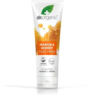 Dr. Organic Dr Organic Manuka Honey Face Mask, Nourising, Dry Skin, Mens, Womens, Natural, Vegetarian, Cruelty-Free, Paraben & SLS-Free, Recycled & Recyclable, Organic, 125ml, Packaging May Vary Dr. Organic Dr Organic Manuka Honey Face Mask, Nourising, Dry Skin, Mens, Womens, Natural, Vegetarian, Cruelty-Free, Paraben & SLS-Free, Recycled & Recyclable, Organic, 125ml, Packaging May Vary