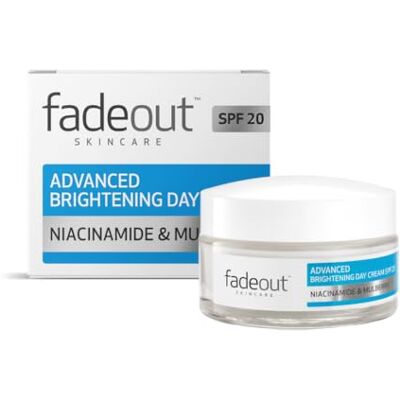 Fade Out Advanced Even Skin Tone Day Cream with SPF20 Face Cream With Niacinamide and Lactic Acid to Brighten Skin tone in 4 weeks Fade Out Advanced Even Skin Tone Day Cream with SPF20 Face Cream With Niacinamide and Lactic Acid to Brighten Skin tone in 4 weeks