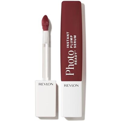 Revlon PhotoReady Instant Plump Lip Serum, Hydrating Lip Plumper with Fire & Ice Complex™, Smooths Lines & Boosts Volume, Spiceshow Revlon PhotoReady Instant Plump Lip Serum, Hydrating Lip Plumper with Fire & Ice Complex™, Smooths Lines & Boosts Volume, Spiceshow