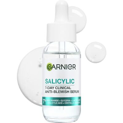 Garnier Pure Active Salicylic 7-Day Clinical Anti-Blemish Face Serum, 30ml Garnier Pure Active Salicylic 7-Day Clinical Anti-Blemish Face Serum, 30ml
