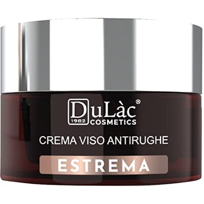DULÀC FARMACEUTICI 1982 Dulàc Anti Wrinkle Face Cream ESTREMA Cream 50 g, Anti Ageing Cream for Mature Skin, Hyaluronic Acid & Peptides, Vitamins C + E, Silk Proteins, Made in Italy DULÀC FARMACEUTICI 1982 Dulàc Anti Wrinkle Face Cream ESTREMA Cream 50 g, Anti Ageing Cream for Mature Skin, Hyaluronic Acid & Peptides, Vitamins C + E, Silk Proteins, Made in Italy