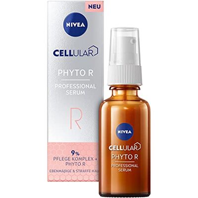 NIVEA Cellular Professional Serum Phyto R (30 ml), Vegetable Alternative to Retinol Serum, Moisturising Anti-Wrinkle Serum for a More Even Complexion NIVEA Cellular Professional Serum Phyto R (30 ml), Vegetable Alternative to Retinol Serum, Moisturising Anti-Wrinkle Serum for a More Even Complexion