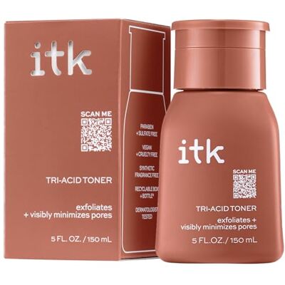 ITK Tri-Acid Toner by for Women 5 oz Toner ITK Tri-Acid Toner by for Women 5 oz Toner