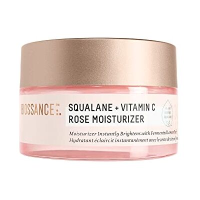 Biossance Squalane + Vitamin C Rose Face Moisturizer 50ml Antioxidant-Rich Day/Night Face Lotion – Hydrates and Smooths Fine Lines – Even Skin Tone & Reduce Discoloration – For Radiant Skin Biossance Squalane + Vitamin C Rose Face Moisturizer 50ml Antioxidant-Rich Day/Night Face Lotion – Hydrates and Smooths Fine Lines – Even Skin Tone & Reduce Discoloration – For Radiant Skin