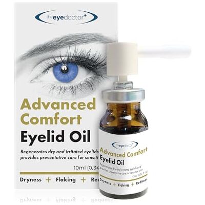 The Eye Doctor Advanced Eyelid Oil – Moisturising & Nourishing Eyelid Oil For Dry & Irritated Eyelids – Suitable For Sensitive Skin, 10ml The Eye Doctor Advanced Eyelid Oil – Moisturising & Nourishing Eyelid Oil For Dry & Irritated Eyelids – Suitable For Sensitive Skin, 10ml