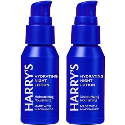 Harry's Hydrating Night Lotion, Night Moisturiser for Face, Lightweight 50ml, 2 Pack Harry's Hydrating Night Lotion, Night Moisturiser for Face, Lightweight 50ml, 2 Pack