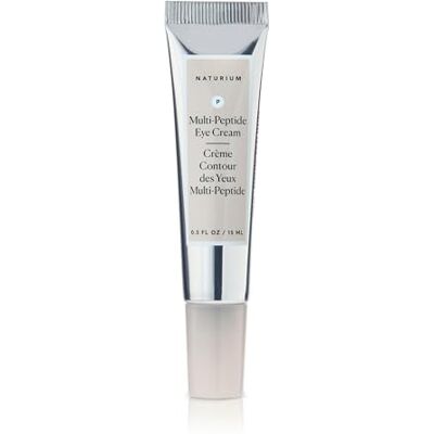 Naturium Multi-Peptide Eye Cream, Smoothing Skincare, with Squalane & Hyaluronic Acid 0.5 FL OZ / 15 ML Naturium Multi-Peptide Eye Cream, Smoothing Skincare, with Squalane & Hyaluronic Acid 0.5 FL OZ / 15 ML