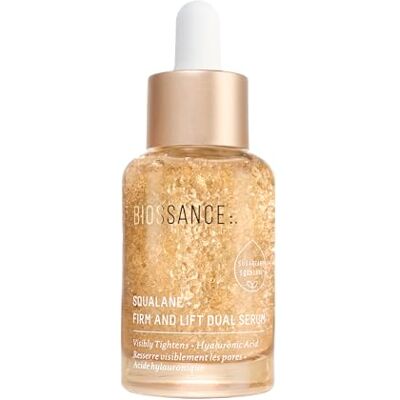 Biossance Squalane + Firm & Lift Dual Serum 30ml – Face Serum for Maturing Skin – Lifts & Hydrates – Reduces Wrinkles – Hyaluronic Acid, Squalane, Ectoin, Gravetye Giant & Bisabolol Biossance Squalane + Firm & Lift Dual Serum 30ml – Face Serum for Maturing Skin – Lifts & Hydrates – Reduces Wrinkles – Hyaluronic Acid, Squalane, Ectoin, Gravetye Giant & Bisabolol