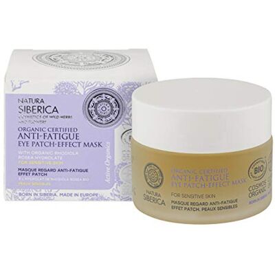 Natura Siberica Organic Certified Sensitive Skin, Anti-Fatigue Eye Patch-effect Mask Natura Siberica Organic Certified Sensitive Skin, Anti-Fatigue Eye Patch-effect Mask