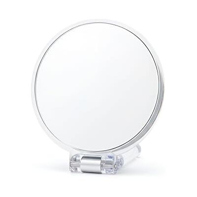 DC DANIELLE Danielle Folding Makeup Mirror, Acrylic, 15X DC DANIELLE Danielle Folding Makeup Mirror, Acrylic, 15X