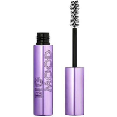 e.l.f. Big Mood Mascara, Instantly Creates Long-Lasting, Bold & Lifted, Voluminous Lashes, Infused with Jojoba Wax, Pitch Black, 0.30 fl Oz e.l.f. Big Mood Mascara, Instantly Creates Long-Lasting, Bold & Lifted, Voluminous Lashes, Infused with Jojoba Wax, Pitch Black, 0.30 fl Oz