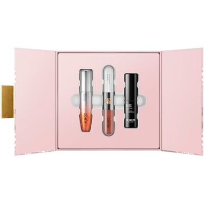 Kiko Milano Threads Of Time Beauty Icons Make Up Kit, Gift Set Makeup: Mascara, Stick Blush And 2In1 Lipstick And Gloss Kiko Milano Threads Of Time Beauty Icons Make Up Kit, Gift Set Makeup: Mascara, Stick Blush And 2In1 Lipstick And Gloss