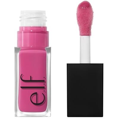 e.l.f. Glow Reviver Plumping Lip Oil, Tinted Lip Plumper for a High-Shine, Plump Finish, Infused with Jojoba Oil, Vegan & Cruelty-Free, Ultraviolet e.l.f. Glow Reviver Plumping Lip Oil, Tinted Lip Plumper for a High-Shine, Plump Finish, Infused with Jojoba Oil, Vegan & Cruelty-Free, Ultraviolet