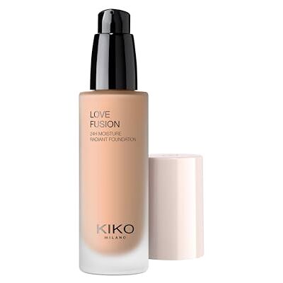Kiko Milano Love Fusion 24H Moisture Radiant Foundation Shade 6.5WG Hydrating 16-Hour Wear Luminous Finish Buildable Kiko Milano Love Fusion 24H Moisture Radiant Foundation Shade 6.5WG Hydrating 16-Hour Wear Luminous Finish Buildable