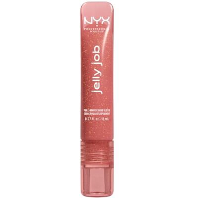 NYX PROFESSIONAL MAKEUP Peptide Lip Gloss, Honey It's Jelly High-Shine Plumping Lip Gloss with Peptide Complex & Cherry Oil for Glassy, Non-Sticky Volume NYX PROFESSIONAL MAKEUP Peptide Lip Gloss, Honey It's Jelly High-Shine Plumping Lip Gloss with Peptide Complex & Cherry Oil for Glassy, Non-Sticky Volume
