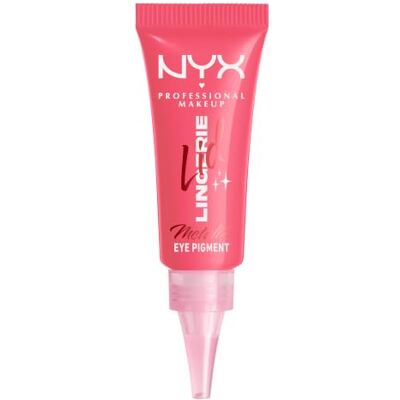 NYX PROFESSIONAL MAKEUP Lid Lingerie Cream Eye Pigment Eyeshadow Up to 24H Wear, Infused with Hyaluronic Acid, Smudge-Proof & Transfer-Proof Cream Shadow Cheeky Coral NYX PROFESSIONAL MAKEUP Lid Lingerie Cream Eye Pigment Eyeshadow Up to 24H Wear, Infused with Hyaluronic Acid, Smudge-Proof & Transfer-Proof Cream Shadow Cheeky Coral