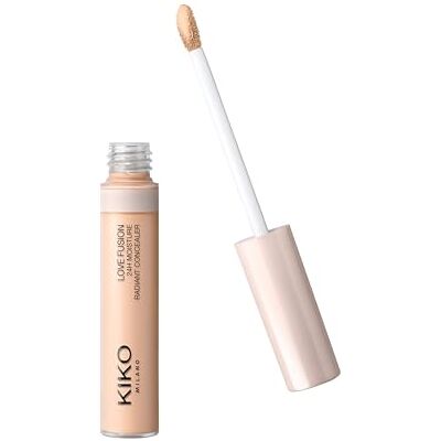 Kiko Milano Love Fusion 24H Moisture Radiant Concealer Shade 07 Peach Hydrating Up to 24 Hours Luminous Finish Long-Lasting Kiko Milano Love Fusion 24H Moisture Radiant Concealer Shade 07 Peach Hydrating Up to 24 Hours Luminous Finish Long-Lasting