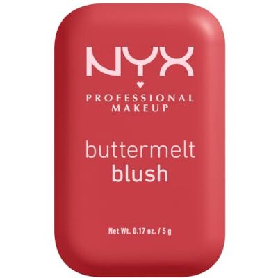 NYX PROFESSIONAL MAKEUP Buttermelt Blush, Powder Blush, upto 12H Wear, Fade & Transfer Resistant, Silky & Weightless Formula, Suitable for All Skin Types, Butta Than Coral NYX PROFESSIONAL MAKEUP Buttermelt Blush, Powder Blush, upto 12H Wear, Fade & Transfer Resistant, Silky & Weightless Formula, Suitable for All Skin Types, Butta Than Coral