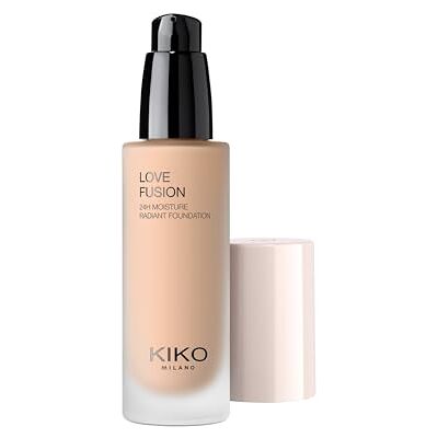 Kiko Milano Love Fusion 24H Moisture Radiant Foundation Shade 4WG Hydrating 16-Hour Wear Luminous Finish Buildable Kiko Milano Love Fusion 24H Moisture Radiant Foundation Shade 4WG Hydrating 16-Hour Wear Luminous Finish Buildable
