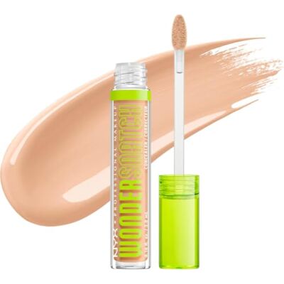 NYX PROFESSIONAL MAKEUP Wonder Snatch 4 in 1 Concealer, Liquid Concealer, Highlighter, Contour & Sculptor, Up to 24h Hydration Full Coverage, Waterproof Wear, Shade: Cool Vanilla NYX PROFESSIONAL MAKEUP Wonder Snatch 4 in 1 Concealer, Liquid Concealer, Highlighter, Contour & Sculptor, Up to 24h Hydration Full Coverage, Waterproof Wear, Shade: Cool Vanilla