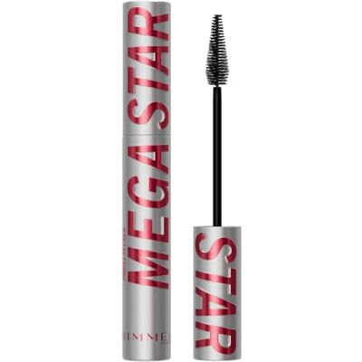 Rimmel Thrill Seeker Mega Star Lash Topper Star Struck, Ultra Volumising, Long Wearing, Smudge-Proof, Flake-Free, Clump-Free, Cruelty Free 10ml Rimmel Thrill Seeker Mega Star Lash Topper Star Struck, Ultra Volumising, Long Wearing, Smudge-Proof, Flake-Free, Clump-Free, Cruelty Free 10ml