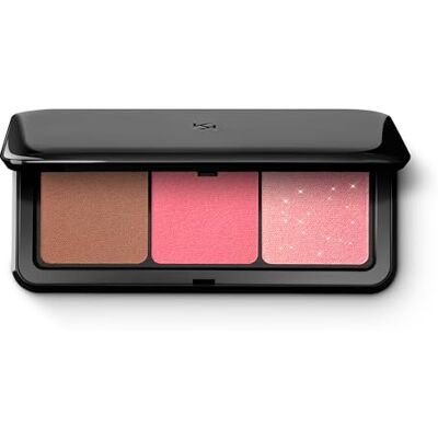 Kiko Milano Multi Finish Trio Blush & Bronzer Palette 03 Face Palette With 1 Bronzer And 2 Blushes In Matte And Metallic Finishes Kiko Milano Multi Finish Trio Blush & Bronzer Palette 03 Face Palette With 1 Bronzer And 2 Blushes In Matte And Metallic Finishes