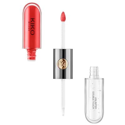 Kiko Milano Unlimited Double Touch Shade 115 Fire Red Two-Step Liquid Base Colour + Gloss 12-Hour Wear No-Transfer Radiant Kiko Milano Unlimited Double Touch Shade 115 Fire Red Two-Step Liquid Base Colour + Gloss 12-Hour Wear No-Transfer Radiant
