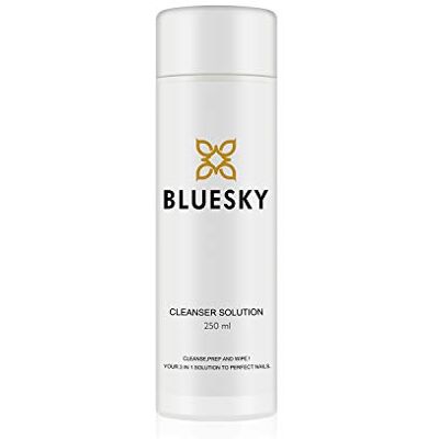 BLUESKY Gel Polish Cleanser, 250ml 99.9% Isopropyl Alcohol, Nail Prep and Wipe Solution, Gel Nail Polish Residue Cleanser, Multi-Purpose, Remove Sticky Tacky Layer BLUESKY Gel Polish Cleanser, 250ml 99.9% Isopropyl Alcohol, Nail Prep and Wipe Solution, Gel Nail Polish Residue Cleanser, Multi-Purpose, Remove Sticky Tacky Layer