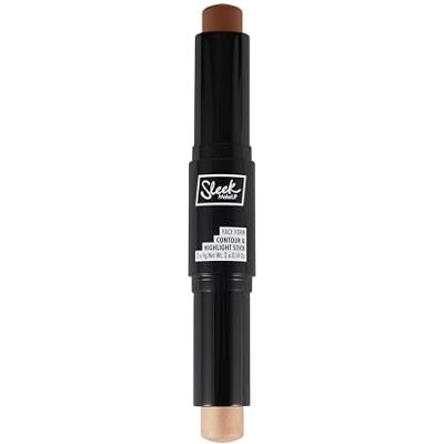 SLEEK MakeUP Face Form Contour & Highlight Stick 2-in-1 Cream Contour and Highlighter, Buildable Lightweight Formula with Jojoba Oil & Vitamin E, 8g (Medium) SLEEK MakeUP Face Form Contour & Highlight Stick 2-in-1 Cream Contour and Highlighter, Buildable Lightweight Formula with Jojoba Oil & Vitamin E, 8g (Medium)