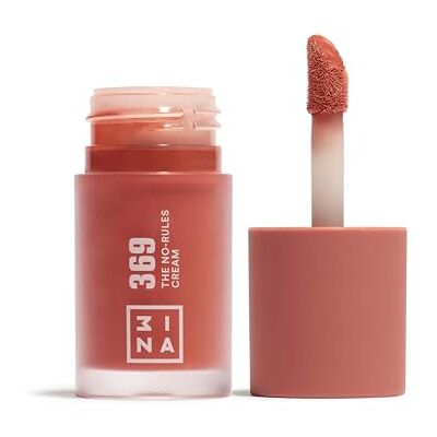 3INA MAKEUP The No-Rules Cream 369 Pink Brown Liquid Blush for Eyes Lips & Cheeks w Sweet Almond Oil Cream Blush 3INA MAKEUP The No-Rules Cream 369 Pink Brown Liquid Blush for Eyes Lips & Cheeks w Sweet Almond Oil Cream Blush
