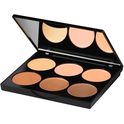 SLEEK MakeUP Cream Contour Kit, 6 Easily Blendable Colours for Smooth and Long Lasting Contour, Light SLEEK MakeUP Cream Contour Kit, 6 Easily Blendable Colours for Smooth and Long Lasting Contour, Light