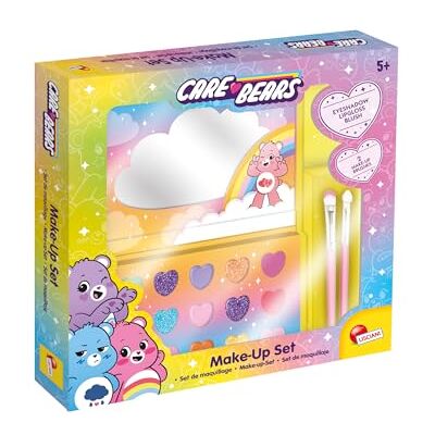 Liscianigiochi Lisciani Care Bears Beauty Set for Children 5+ Kids Makeup Kit with Mirror 15-Color Palette Eyeshadows, Blush and Gloss 2 Cosmetic Brushes Care Bears Liscianigiochi Lisciani Care Bears Beauty Set for Children 5+ Kids Makeup Kit with Mirror 15-Color Palette Eyeshadows, Blush and Gloss 2 Cosmetic Brushes Care Bears