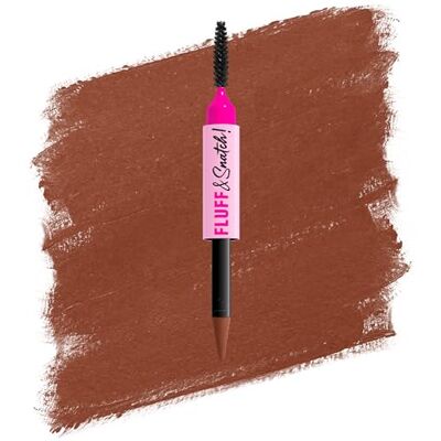 NYX PROFESSIONAL MAKEUP Fluff & Snatch Brow Powder Pen, 24H Longwear Cream-to-Powder Eyebrow Tint, Smudge-Proof & Transfer-Resistant Soft Matte Finish, Diffused Natural, Shade: 03 NYX PROFESSIONAL MAKEUP Fluff & Snatch Brow Powder Pen, 24H Longwear Cream-to-Powder Eyebrow Tint, Smudge-Proof & Transfer-Resistant Soft Matte Finish, Diffused Natural, Shade: 03